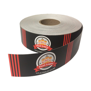 Laminated keg wrap, 3 inch wide cut to any size. Item 890