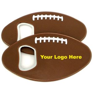 football shaped magnetic bottle opener MO701